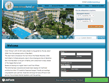 Tablet Screenshot of nireushotel.gr